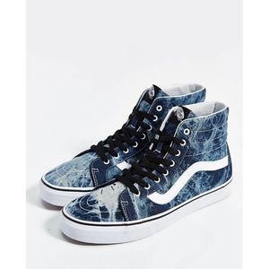 vans acid denim shoes